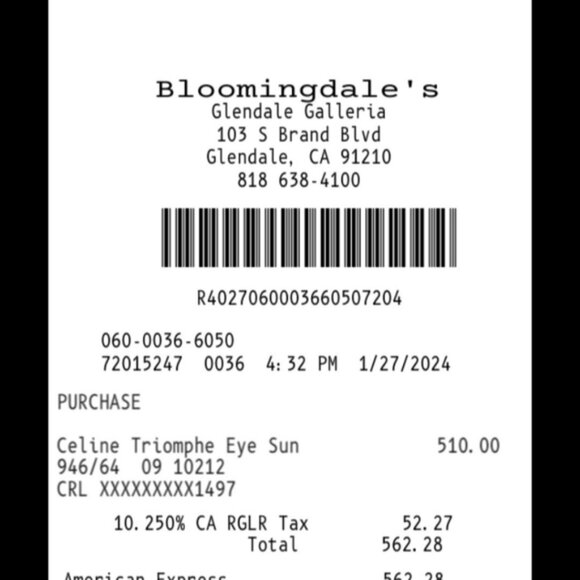 CELINE Women's Triomphe Round Sunglasses - Picture 6 of 6